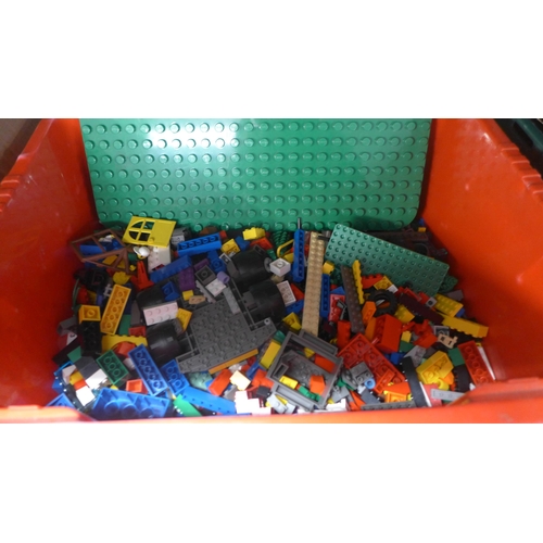 2249 - Lego mega bundle including large Lego brand storage boxes