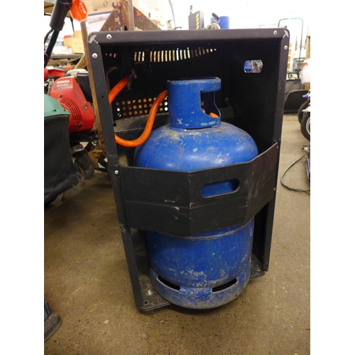 2377 - Cozylite gas heater with bottle