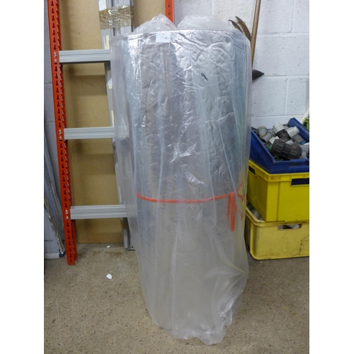 2415 - Large roll of sticky back silver reflective insulation - 1m wide