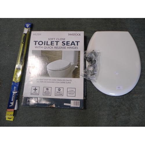 3005 - Hush Soft Close Toilet Seat and Michelin Hydroedge 24