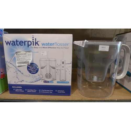 3013 - Waterpik Water Flosser (model:- WP150/WP470UK) and Brita Maxtra+Xl 3.6l Jug  (289-14,214) * This lot... 