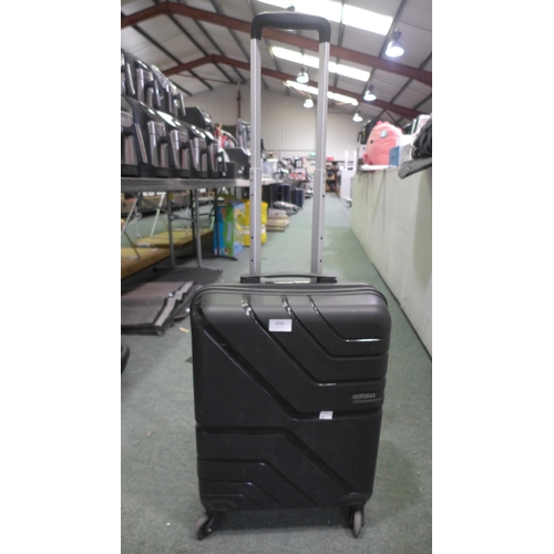 3038 - American Tourister Jetdriver Carryon 55cm 4 Wheel Spinner Hardside Case (289-35) * This lot is subje... 