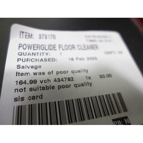 3041 - Powerglide Floor Cleaner, original RRP £164.99 + VAT (289-36) * This lot is subject to VAT