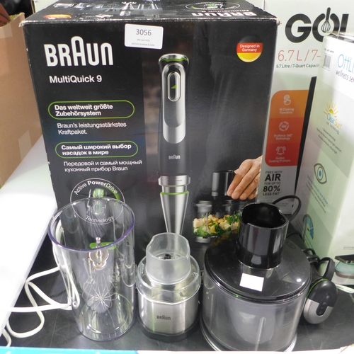 3056 - Braun Hand Blender (model:- MQ9138XI) (289-290) * This lot is subject to VAT