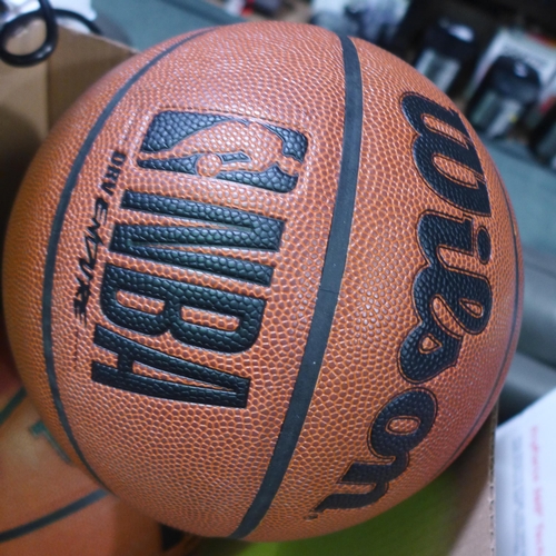 3059 - 2 Wilson DRV Basketballs (model:- WZ3006701ID7) (289-291) * This lot is subject to VAT