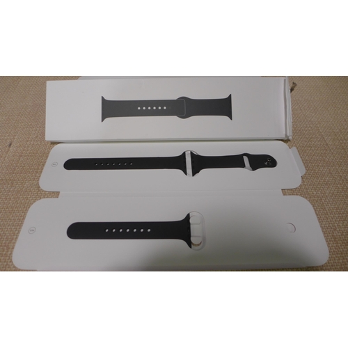 3108 - Apple Watch Series 8 Smart Watch With 2 Straps ( 45mm Midnight Aluminium Case, GPS) (model:- MNP13B/... 