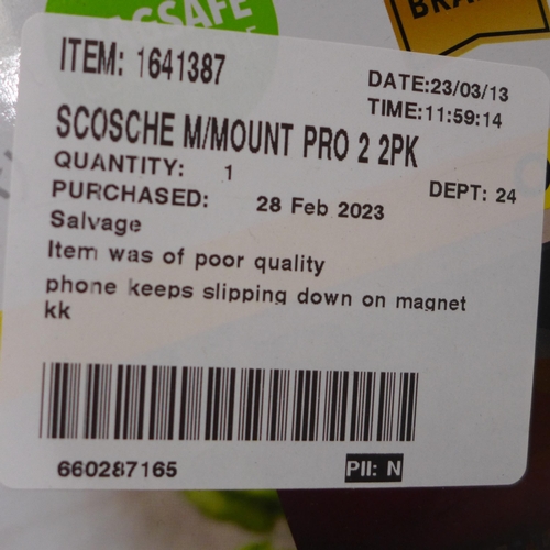 3125 - Scosche Magic Mount Pro  (model:- MP2WD-2PKCP) (289-87) * This lot is subject to VAT