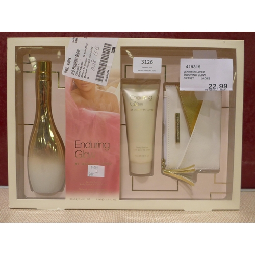 3126 - JLo Enduring Glow Gift Set    (289-119) * This lot is subject to VAT