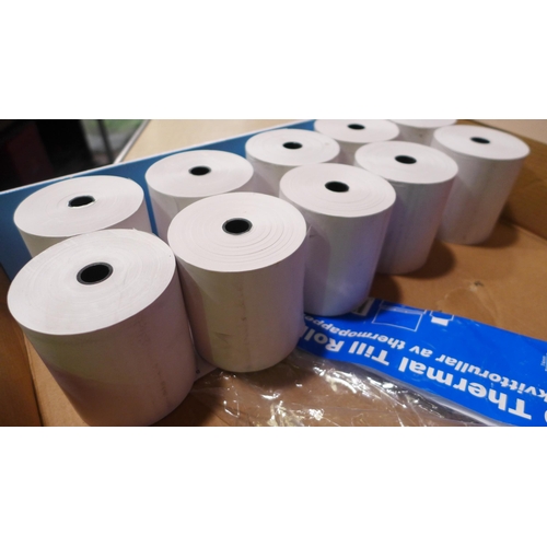 3145 - 10 Thermal Till Rolls (289-195) * This lot is subject to VAT