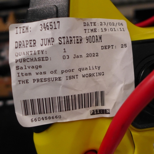 3216 - Draper Jump Starter (900AM) (288-104) * This lot is subject to VAT