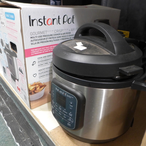 3236 - Instant Pot Gourmet Crisp Airfryer, original RRP £129.99 + VAT (288-107) * This lot is subject to VA... 