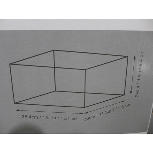 3275 - Stackable Shoe Boxes  (289-88) * This lot is subject to VAT