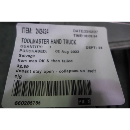 3294 - Toolmaster Hand Truck (159kg)   (289-338) * This lot is subject to VAT