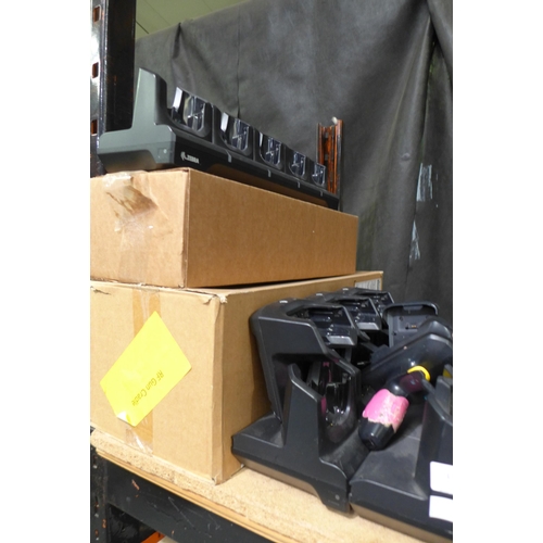 3393 - Quantity of hand held scanners and docking stations (Zebra and Symbol) * this lot is subject to VAT