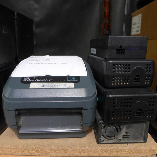 3394 - Quantity of receipt/label printers (Oxhoo & Aures) * this lot is subject to VAT