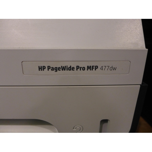 3402 - Four HP Pagewide Pro printers (3 x 477 dw) & (1 x 452 dw) * this lot is subject to VAT