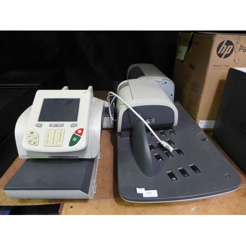 3405 - Scanning/sealing machine * this lot is subject to VAT