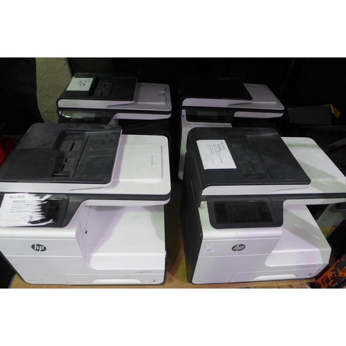 3408 - Four HP Pagewide Pro MFP 477 dw printers * this lot is subject to VAT