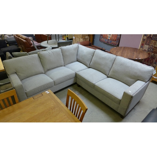 1538 - Large Ellen Fabric Sectional Sofa, original RRP £1249.91 + VAT (4165-33)(H 96.6 x W 245.2/247.7 x D ... 