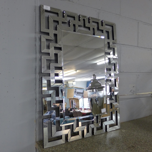 1458 - An Art Deco style mirror