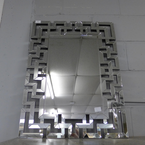 1458 - An Art Deco style mirror