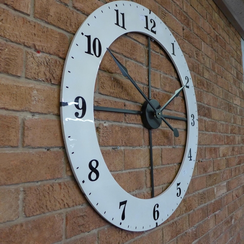 1491 - An Art Deco style skeleton clock