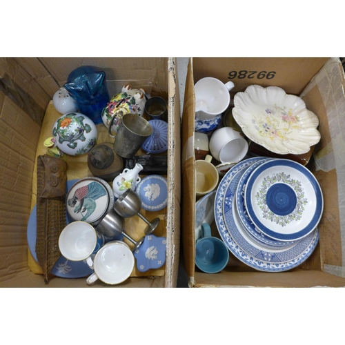 1111 - A Heathcote china tea set and a collection of mixed china, etc. **PLEASE NOTE THIS LOT IS NOT ELIGIB... 