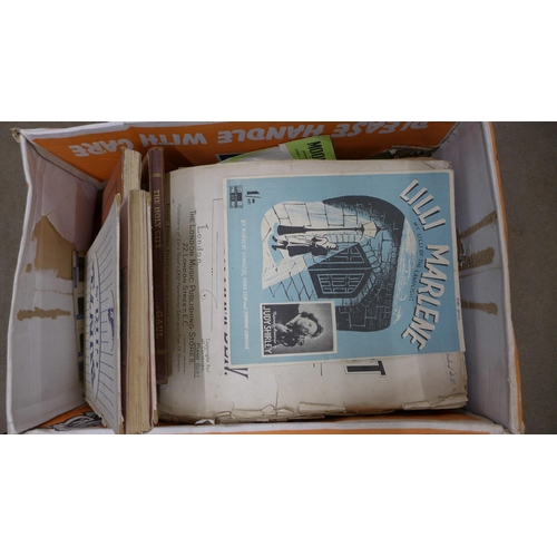 1118 - A collection of magazines, newspaper and other ephemera, 1950's onwards **PLEASE NOTE THIS LOT IS NO... 