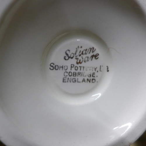 1138 - Solian ware dinnerwares **PLEASE NOTE THIS LOT IS NOT ELIGIBLE FOR POSTING AND PACKING**