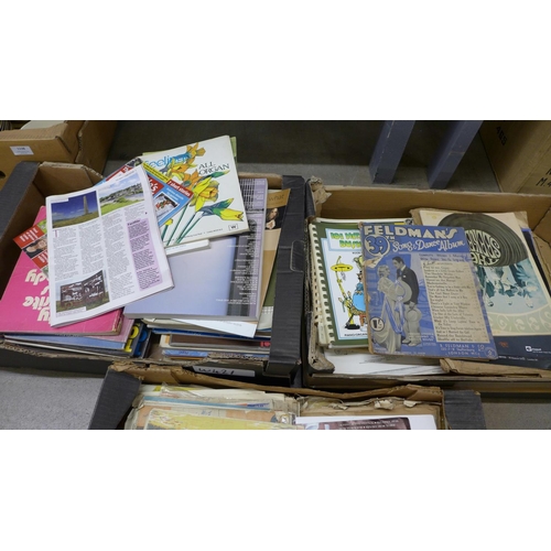 1139 - Three boxes of sheet music and music books **PLEASE NOTE THIS LOT IS NOT ELIGIBLE FOR POSTING AND PA... 