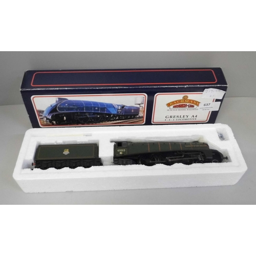 637 - A Bachmann 31-955 Dominion of New Zealand 00 gauge locomotive and tender, boxed