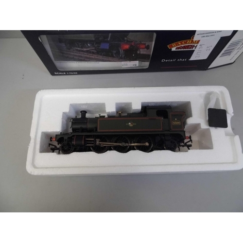 638 - A Bachmann 32-125 45XX tank lined green 00 gauge locomotive, boxed