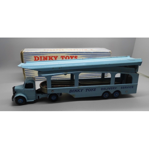 661 - A Dinky Toys no. 582 Pullmore Car Transporter, boxed