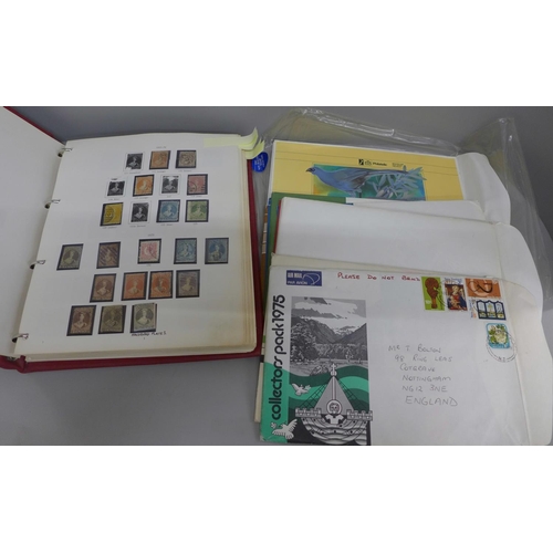 688 - A New Zealand mint and used stamp collection in an SG printed album with issues from 1855-1985, mixe... 