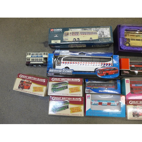 723 - A collection of die-cast vehicles including Corgi Classic, Atlas Editions, most boxed