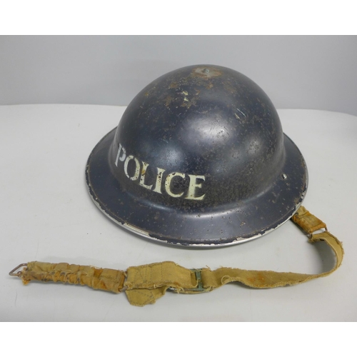 753 - A WWII police helmet