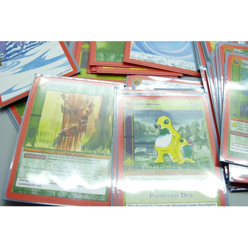 803 - 90 Matazoo cards, including 1st editions