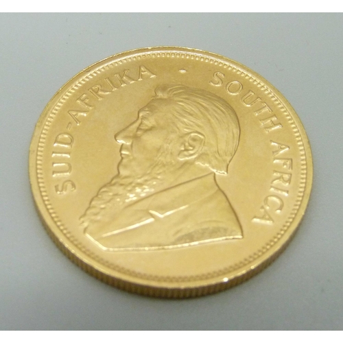 896 - A 1981 1oz. fine gold Krugerrand