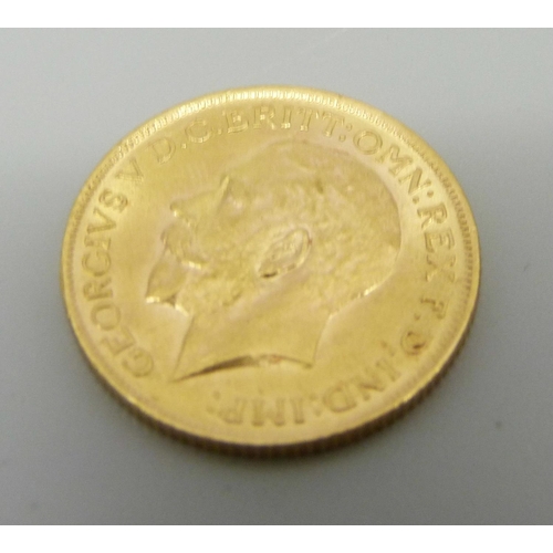 935 - A 1914 gold full sovereign