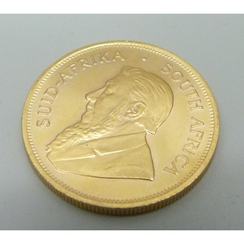 959 - A 1982 1oz. fine gold Krugerrand