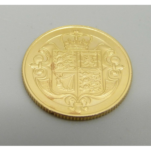 968 - A 2017 gold full sovereign