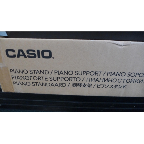 3005 - Casio Piano With Stand (model:- CDP-S150BK), original RRP £359.99 + VAT (290-299) * This lot is subj... 