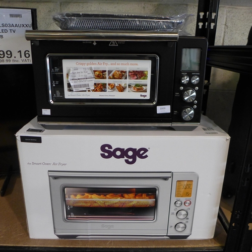 3009 - Sage Smart Oven Air Fryer (model:- SOV860BTR), original RRP £224.99 + VAT (290-305) * This lot is su... 