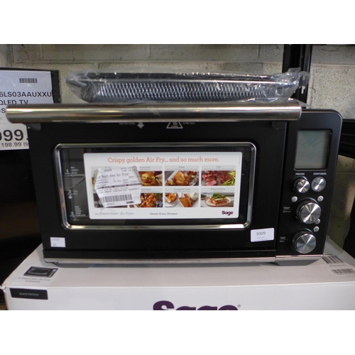 3009 - Sage Smart Oven Air Fryer (model:- SOV860BTR), original RRP £224.99 + VAT (290-305) * This lot is su... 