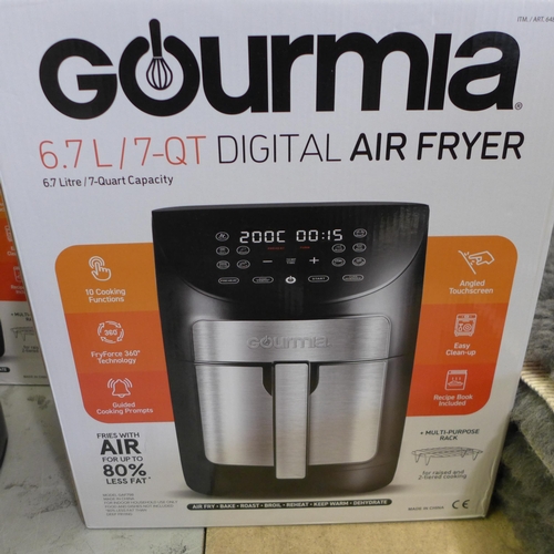 3044 - Gourmia Air Fryer (7QT) (290-193) * This lot is subject to VAT