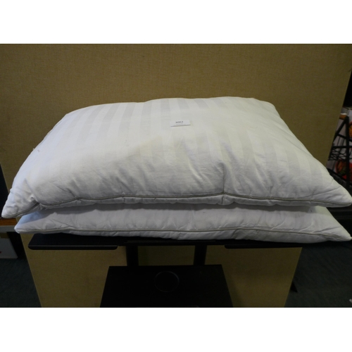 3062 - Two Hotel Grand Down Roll Jumbo Pillows (290-228) * This lot is subject to VAT