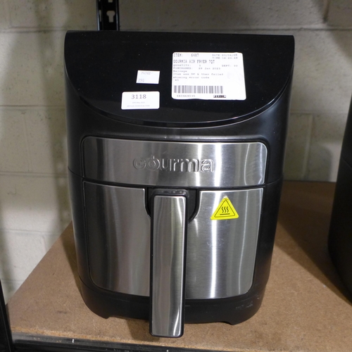 3118 - Gourmia Air Fryer (7QT) (290-323) * This lot is subject to VAT