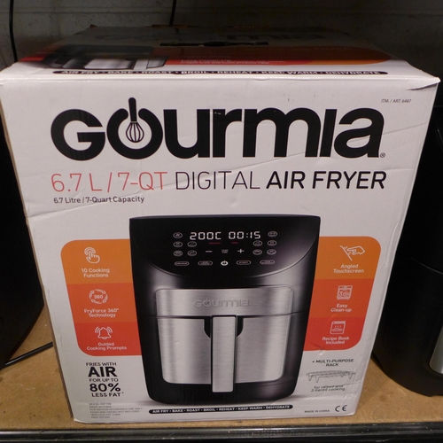 3136 - Gourmia Air Fryer (7QT) (290-257) * This lot is subject to VAT