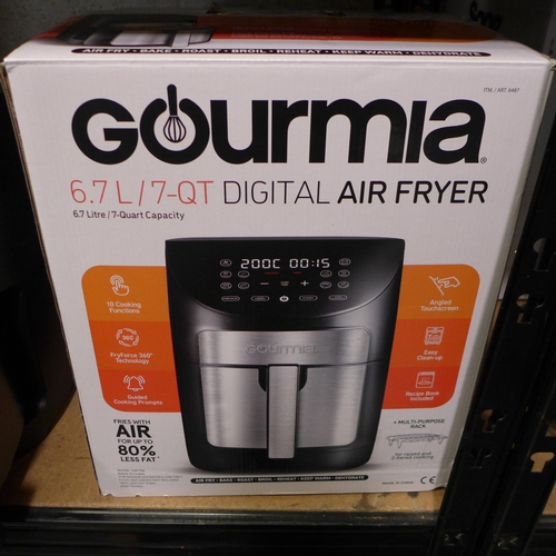 3137 - Gourmia Air Fryer (7QT) (290-258) * This lot is subject to VAT