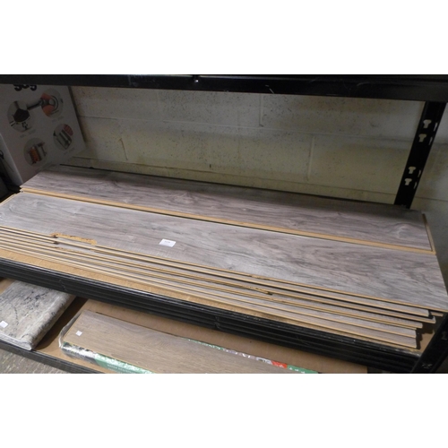 3139 - 2 Packs Of Laminate Flooring (Grey Walnut)  (290-336,340) * This lot is subject to VAT